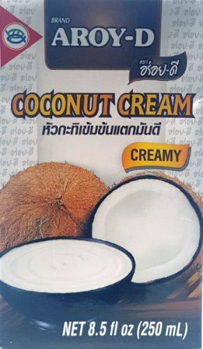 AROY-D gluténmentes Kókuszkrém UHT 250ml
