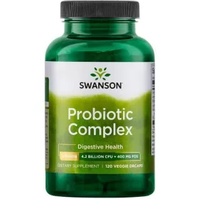   Swanson Probiotic Complex 120 kapszula 5 törzs + 4,2 milliárd CFU + 400mg FOS