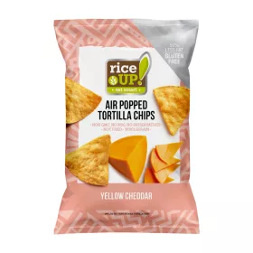 Rice Up tortilla chips cheddar sajt ízű 60 g