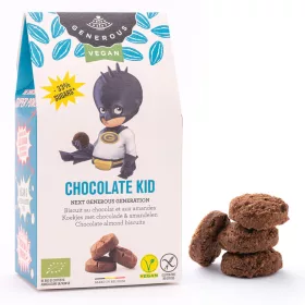   Generous chocolate kid gluténmentes vegán csokoládés keksz 100 g