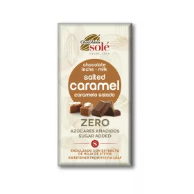 Sole tejcsokoládé keto sóskaramellával 100 g