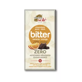 Sole zero étcsokoládé 72% keto naranccsal 100 g
