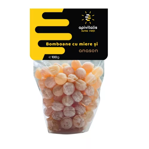 Apivitalis mézes cukorka ánizs 100 g