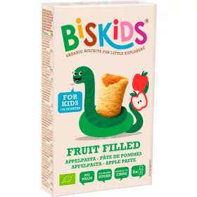 Biskids fruit filled biokeksz almapürével töltve 120 g