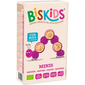   Biskids minis biokeksz natural, alma ízzel gyerekeknek 120 g