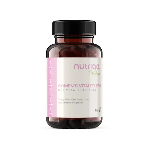 Nutriqa női vitalitás kúra vegán kapszula 60 db