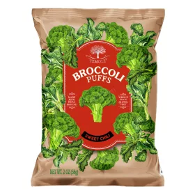Temole brokkoli puffancs édes chili ízű 56 g