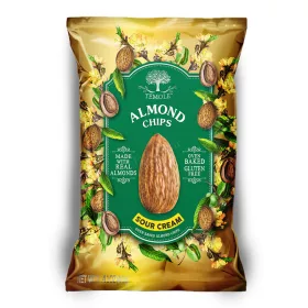 Temole mandula chips tejföl és hagyma ízű 40 g