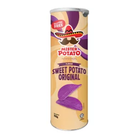 Mister Potato gluténmentes chips édesburgonya 160 g
