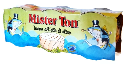 Mister Ton tonhaldarabok olíva olajban 3x70g 210 g