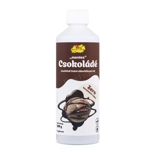 Dia-Wellness zéró csokoládé öntet fagyihoz/sütihez 500 g