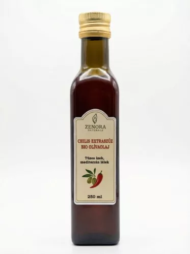 Zenora Naturals bio chilis extraszűz olívaolaj 250 ml