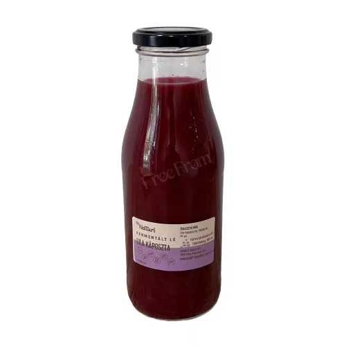 Naturi fermentált zöldség lé - lila káposzta 500 ml