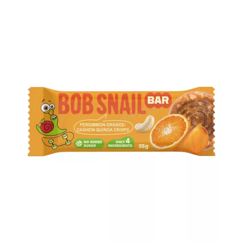 Bob Snail gyümölcsszelet magokkal datolyaszilva-narancs-kesudió-quinoa ropogós 35 g