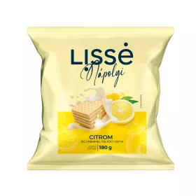 Lissé töltött ostya citromos ízű 180 g