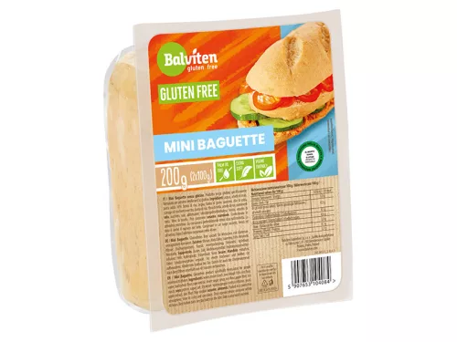 Balviten gluténmentes mini bagett 2x100g 200 g