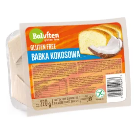Balviten gluténmentes kókuszos babka 220 g