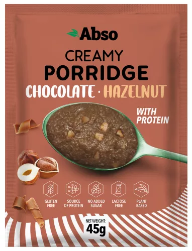 Absorice csokoládé ízű krémes rizskása törökmogyoróval 45 g