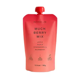   Nutrino Lab much berry mix - alma, őszibarack, eper, málna 200 g