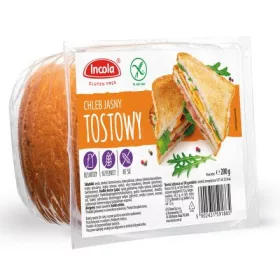 Incola gluténmentes toast kenyér 200 g