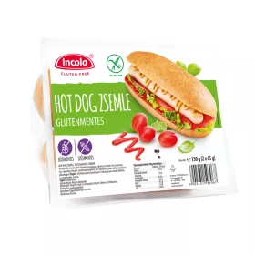 Incola gluténmentes hot-dog kifli (2x65g) 130 g