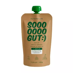   Nutrino Lab sooooooo gut - kakaó és vanília pre- és probiotikus gyümölcspüré 180 g