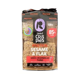   Rosten Crispies magas protein tartalmú ropogós kenyérszelet szezám- és lenmagos 130 g