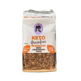   Rosten gm.keto magas proteintartalmú ropogós kenyérszelet rozmaringos 130 g
