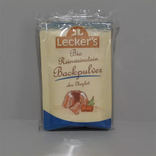 Leckers bio borkő sütőpor 4x21 g 84 g