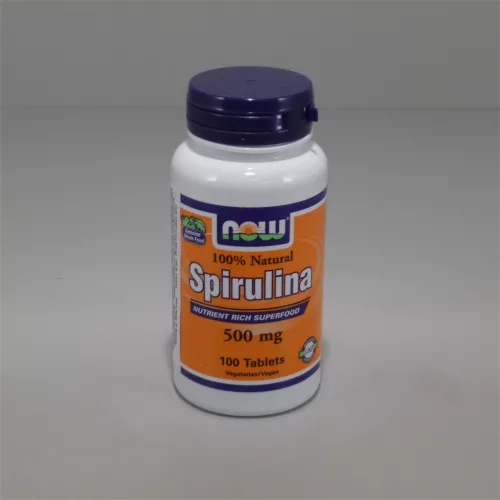 Now spirulina tabletta 100 db