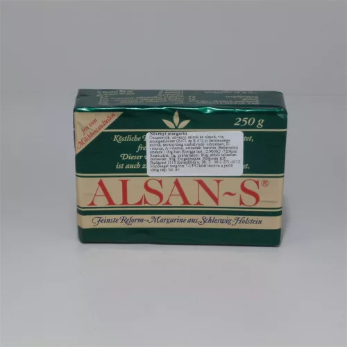 Alsan-S növényi margarin /zöld/ 250 g
