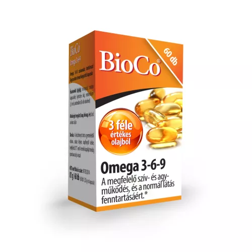 Bioco omega 3-6-9 kapszula 60 db