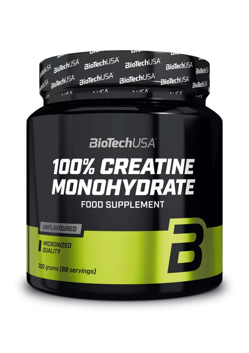 Biotech 100% creatine monohydrate 300 g - FreeFrom.hu | Ment