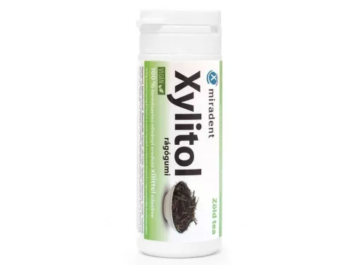 Xylitol rágógumi zöld tea 30 db