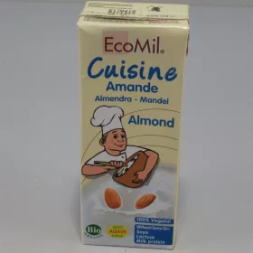 Ecomil bio növényi mandula főzőkrém 200 ml
