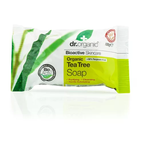 Dr.organic bio teafa szappan 100 g
