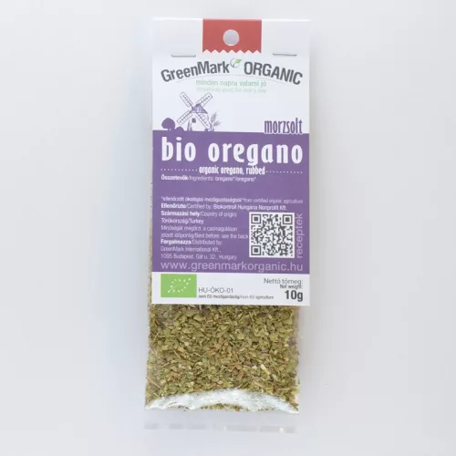 Greenmark bio oregano morzsolt 10 g