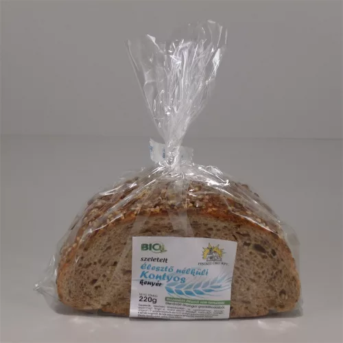 Piszkei bio kontyos kenyér szeletelt 220 g