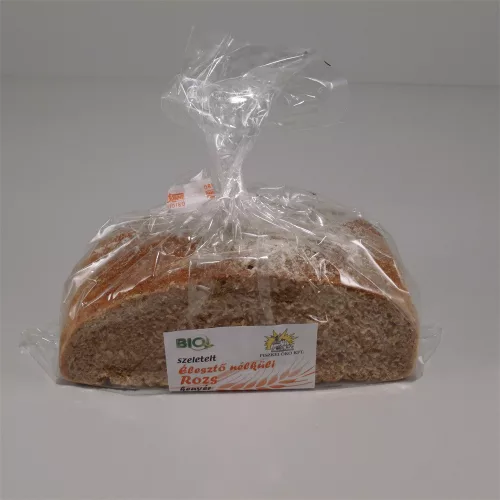Piszkei bio élesztő nélküli rozs kenyér szeletelt 220 g