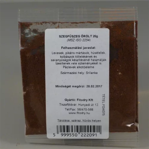 Fitodry szegfűszeg őrölt 25 g