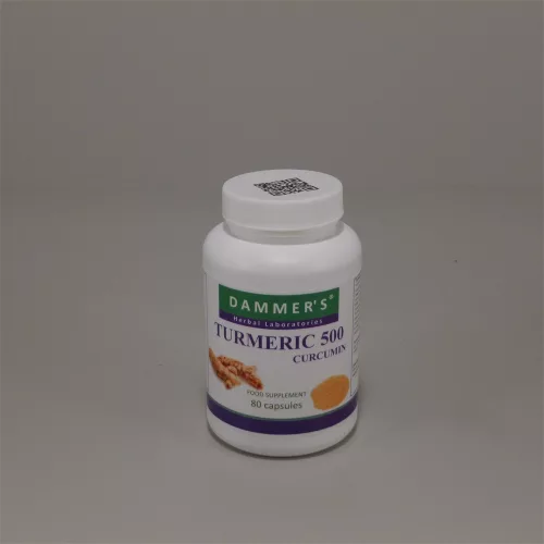 Dammers kurkuma kapszula 500mg 80 db