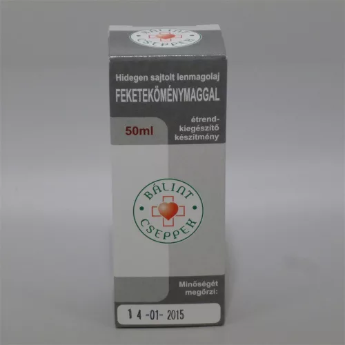 Bálint feketeköménymag lenmagolajjal 50 ml