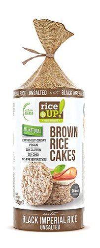 Rice Up fekete rizses natúr puffasztott szelet 120 g