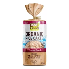 Rice Up barna Bio rizs szelet 7 szupermaggal 120 g