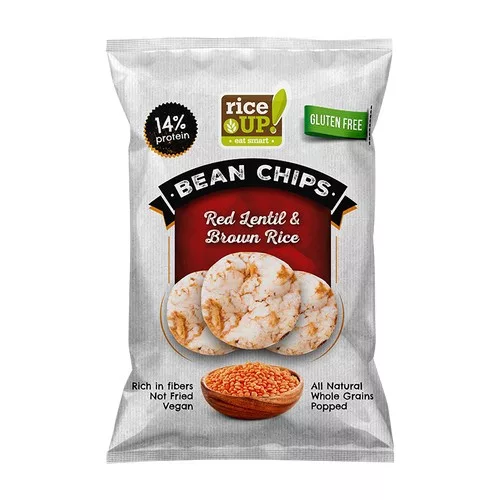 Rice Up Proteines Chips vöröslencsével 60 g