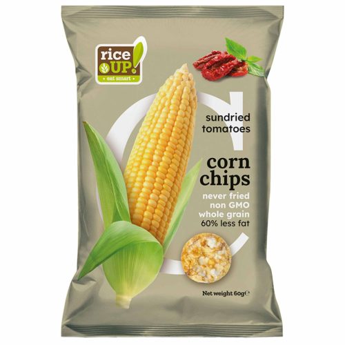 Rice up Kukorica chips Szárított paradicsom izű 60 g