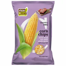 Rice up Kukorica chips BBQ ízesítéssel 60 g