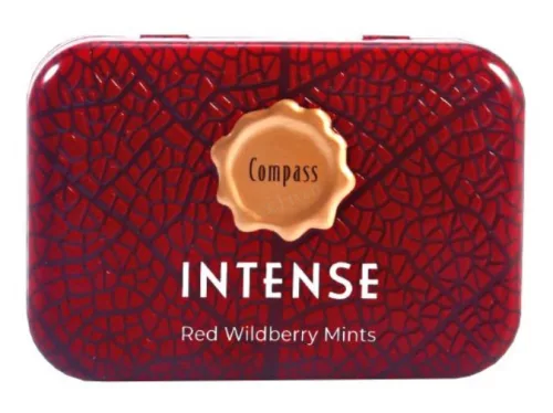 Compass Intense - Erdeigyümölcs ízű Cukorka FD vegán 20g