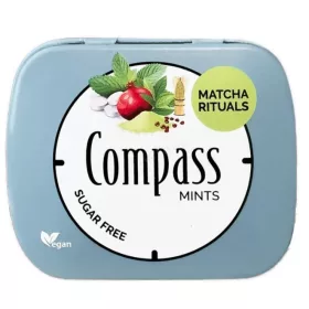 Compass Classic Matcha Tea - Gránátalma vegán cukorka 14g