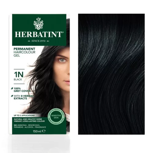 Herbatint 1n fekete hajfesték 150 ml